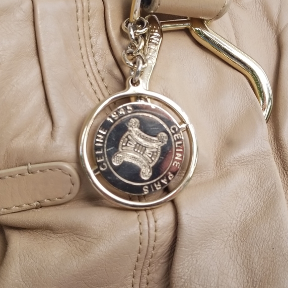 Authentic Celine Handbag Ruched Laether - Picture 8 of 8